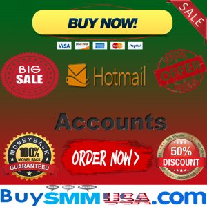 Buy Hotmail Accounts