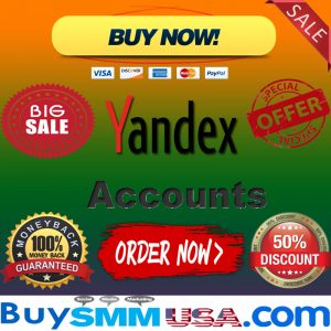 Buy Yandex Accounts