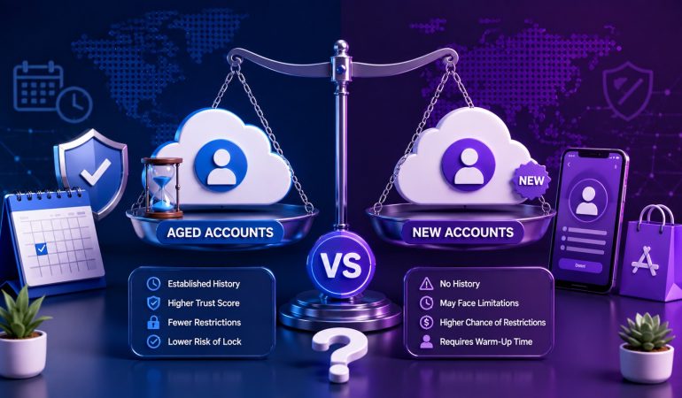 Aged vs New iCloud Accounts ⚖️ Which One Should Choose?