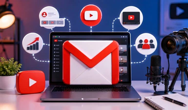 🎬 Gmail Accounts for YouTube Channel Creation [A to Z Guide]