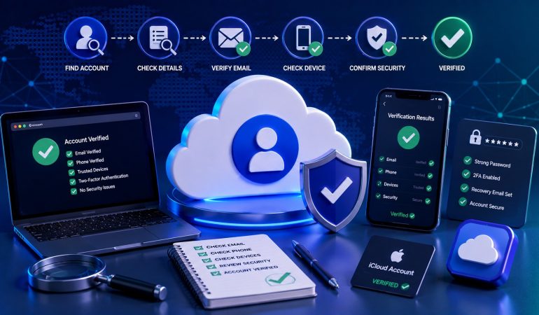 How to Check a Verified iCloud Account: Complete Guide✅
