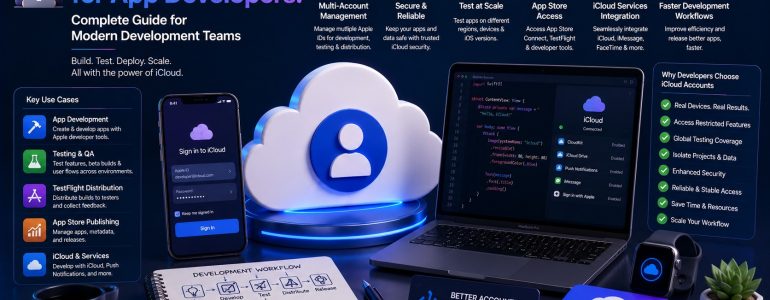 iCloud Accounts for App Developers: Complete Guide 👨‍💻