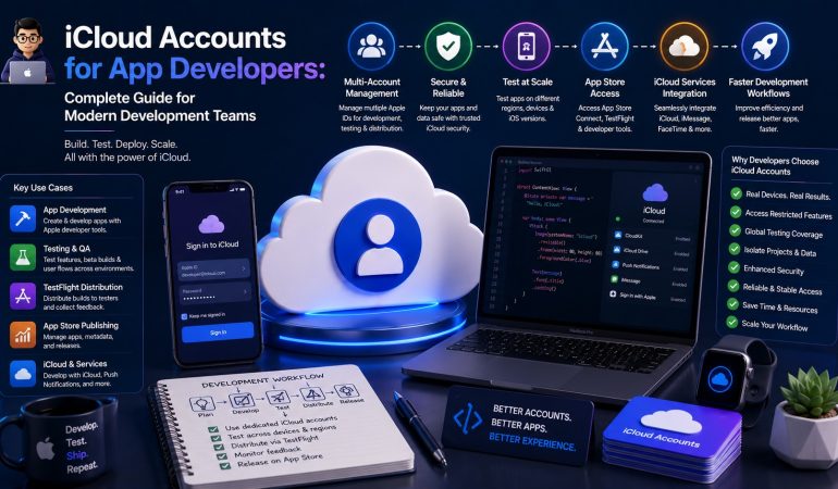 iCloud Accounts for App Developers: Complete Guide 👨‍💻