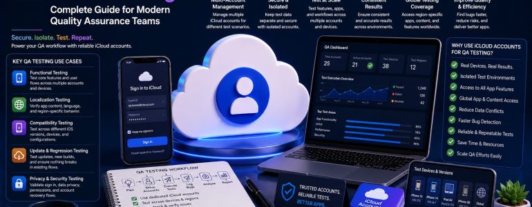 iCloud Accounts for QA Testing: Complete Guide 🧪