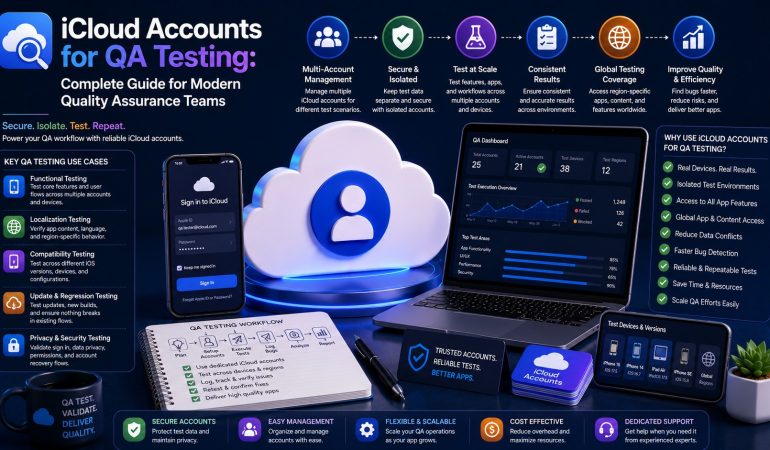 iCloud Accounts for QA Testing: Complete Guide 🧪