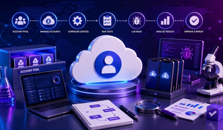 iCloud Accounts for Software Testing Teams 🧪